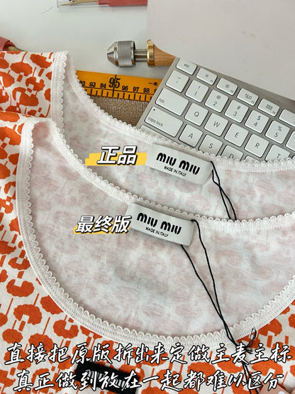 티모 / 미우미우 26SS 신상 반소매 탑