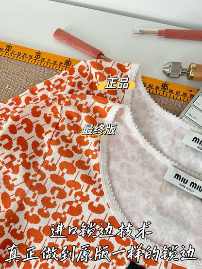 티모 / 미우미우 26SS 신상 반소매 탑