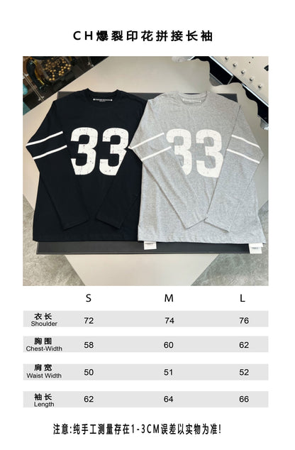 V공장 / 크롬하츠 긴팔 티셔츠