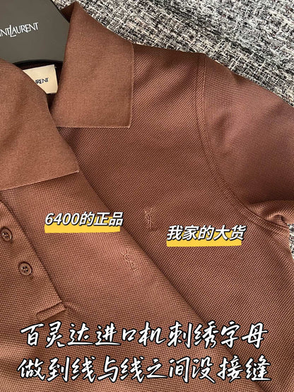 티모 / 생로랑 26 SS 신상 폴로 반팔 티셔츠