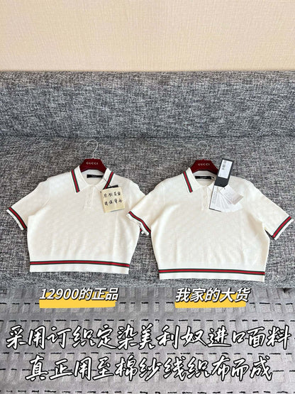 티모 / 구찌 26SS 신상 니트 반팔 티셔츠