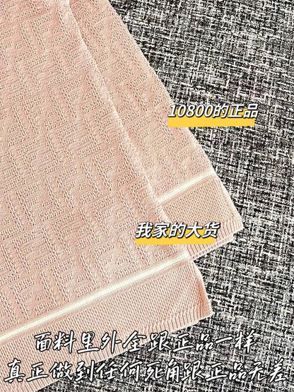 티모 / 펜디 26SS 신상 컬러 대비 니트 반팔