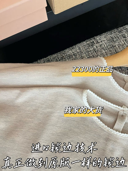 티모 / 미우미우 26SS 신상 울 니트 반팔