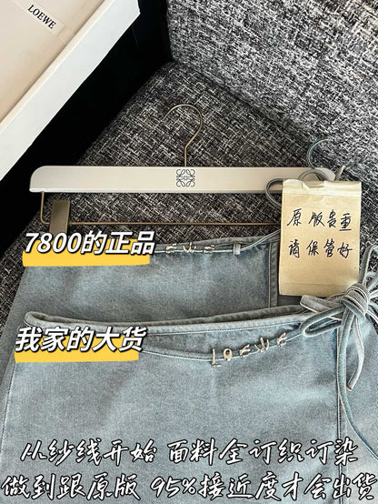 티모 / 로에베 26SS 신상 데님 큐롯