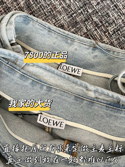티모 / 로에베 26SS 신상 데님 큐롯