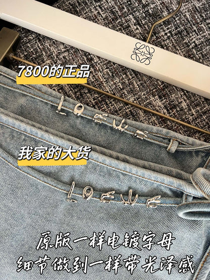 티모 / 로에베 26SS 신상 데님 큐롯