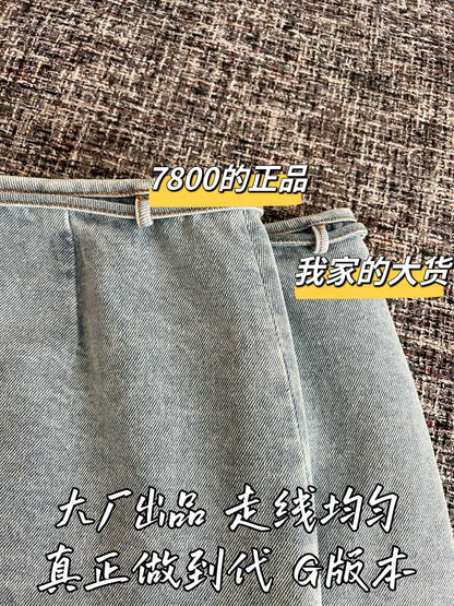 티모 / 로에베 26SS 신상 데님 큐롯