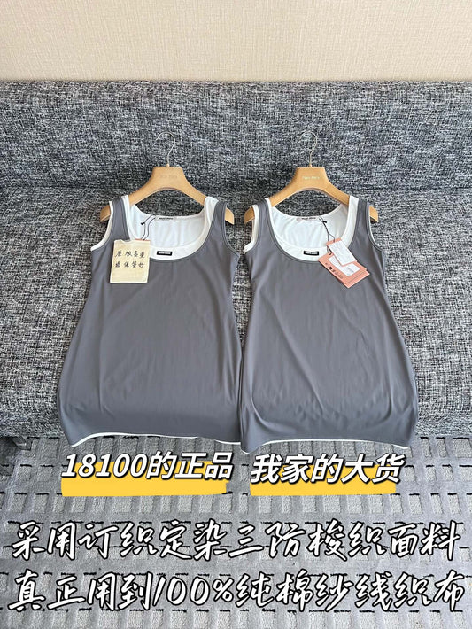 티모 / 미우미우 26SS 신상 탱크 원피스