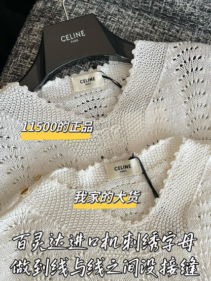 티모 / 셀린느 26SS 신상 울 니트 반팔