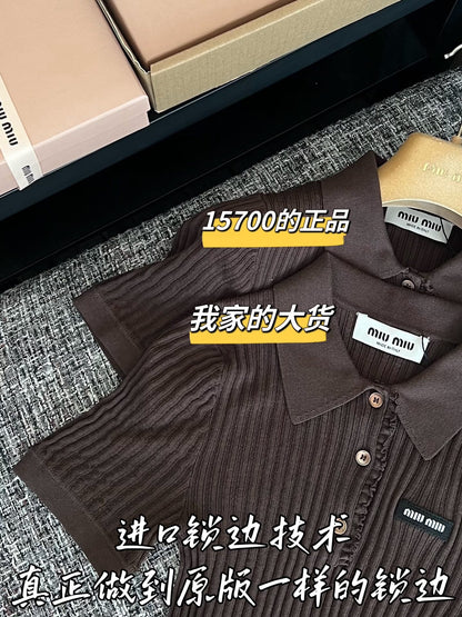 티모 / 미우미우 26SS 신상 반팔 티셔츠