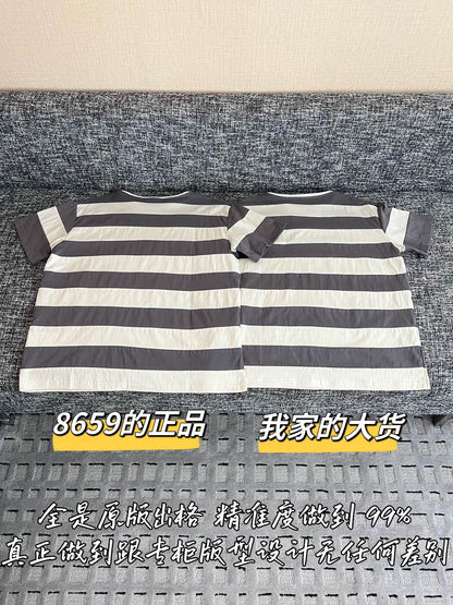 티모 / 미우미우 26SS 신상 스트라이프 쇼트슬리브 티셔츠