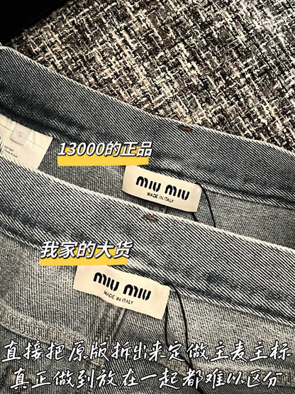 티모 / 미우미우 26SS 신상 데님 팬츠