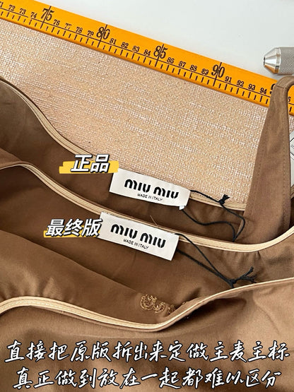 티모 / 미우미우 카고 워크웨어 탱크탑 드레스