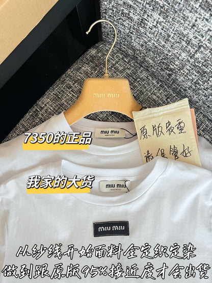 티모 / 미우미우 26SS 신상 반팔 티셔츠