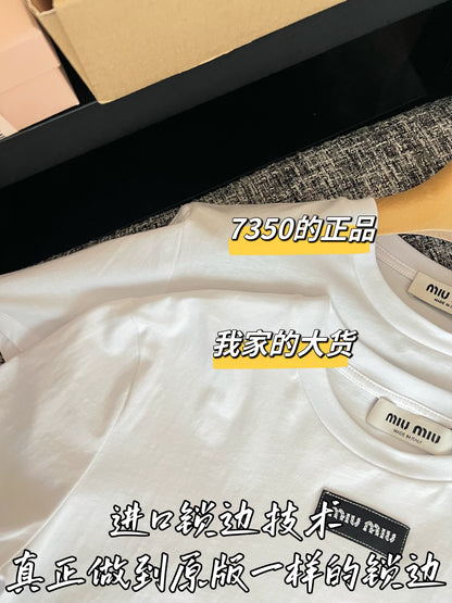 티모 / 미우미우 26SS 신상 반팔 티셔츠