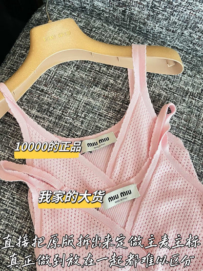 티모 / 미우미우 26SS 신상 스트랩 탱크탑