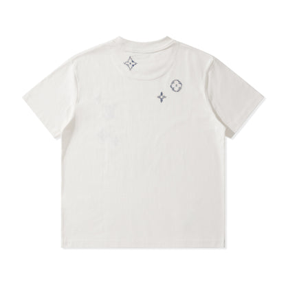 BVG / 루이비통 26SS 모노그램 자수 반소매 티셔츠