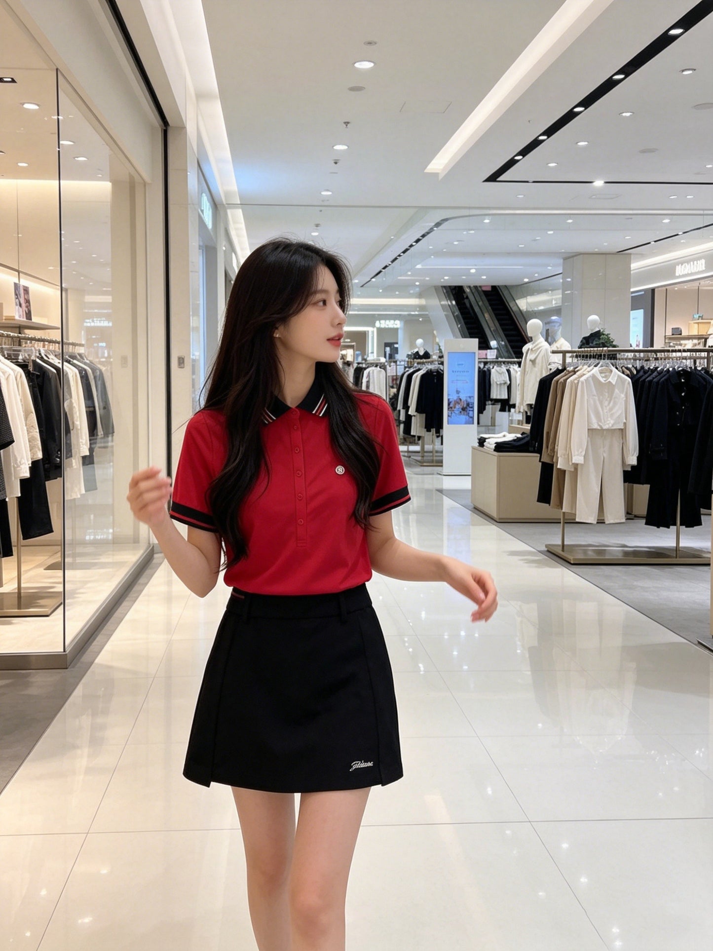 마이골프 / 골프 시즌 베스트 여성 슬림핏 미니 치마