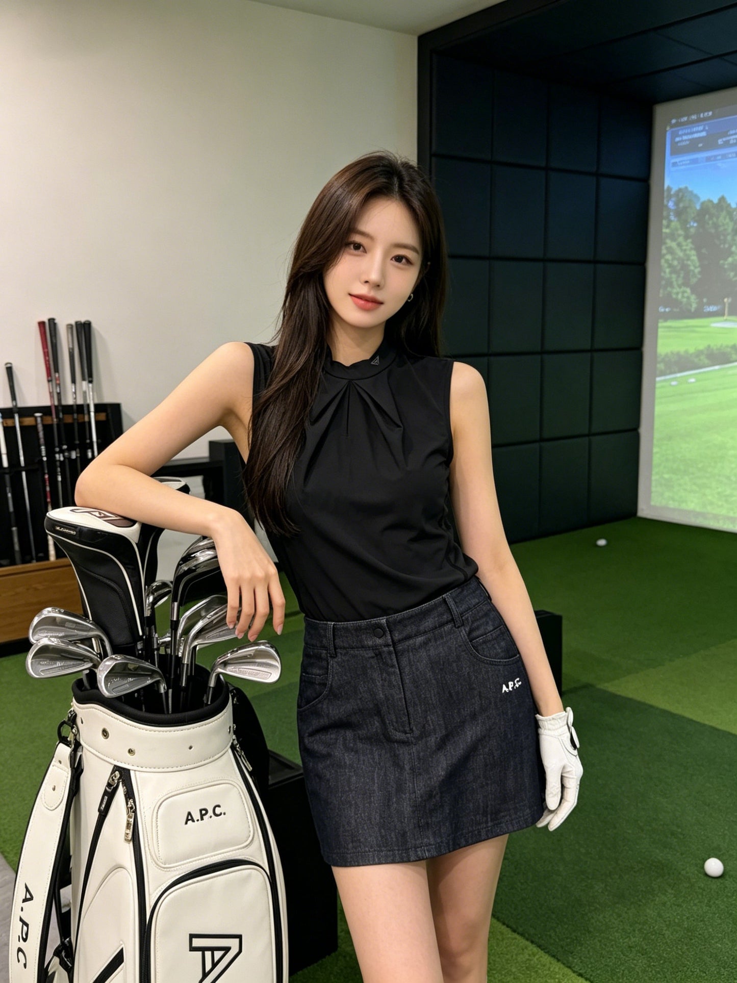 마이골프 / 골프 여성 반팔