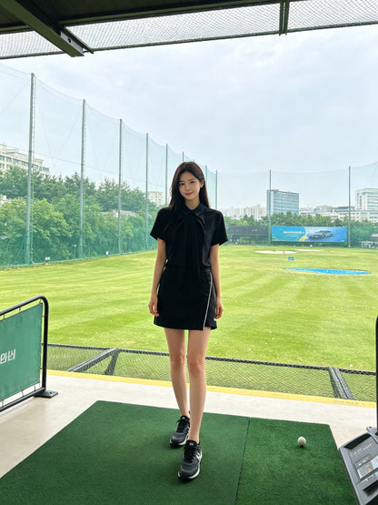 마이골프 / 골프 여름 신상 바디콘 스코틀랜드 팬츠스커트