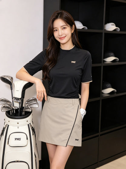 마이골프 / 골프 여름 신상 바디콘 스코틀랜드 팬츠스커트