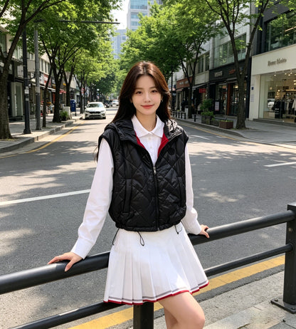 마이골프 / 골프 봄 가벼운 후드 면 자켓