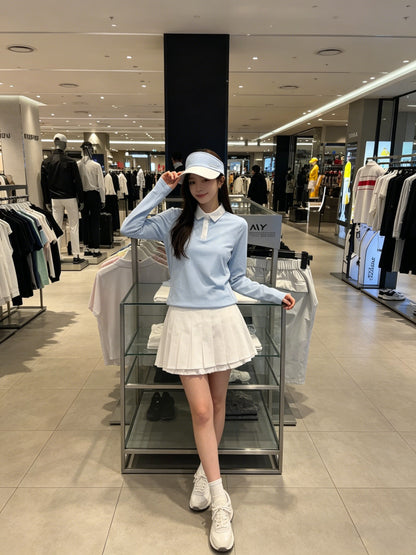 마이골프 / 골프 봄여름 자외선차단 속건 긴팔 폴로티