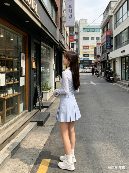 마이골프 / 골프 봄여름 자외선차단 속건 긴팔 폴로티
