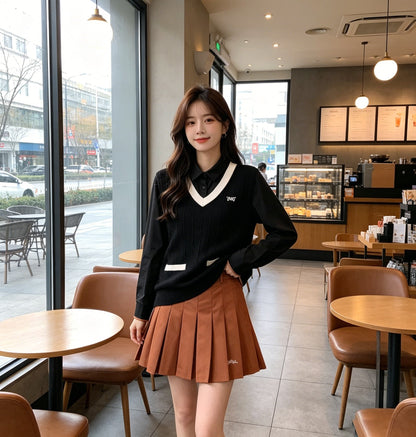 마이골프 / 골프 봄여름 니트 조끼