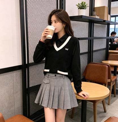 마이골프 / 골프 봄여름 니트 조끼
