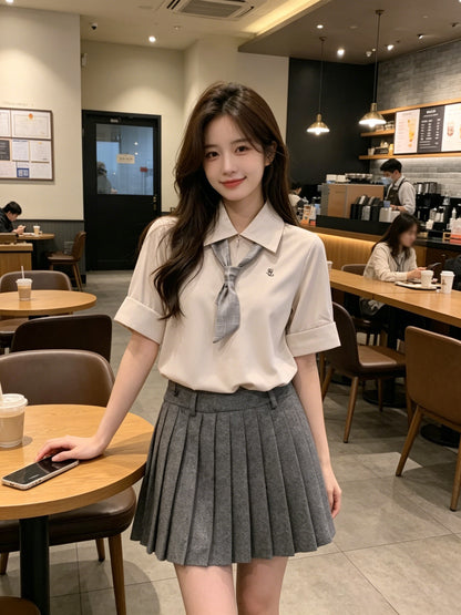 마이골프 / 골프 여름 쿨감 속건 피케 원단 상의