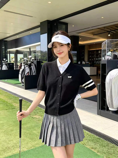 마이골프 / 골프 봄가을 양모 주름치마