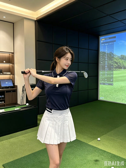 마이골프 / 골프 여성 여름 골프 쿨속건 상의