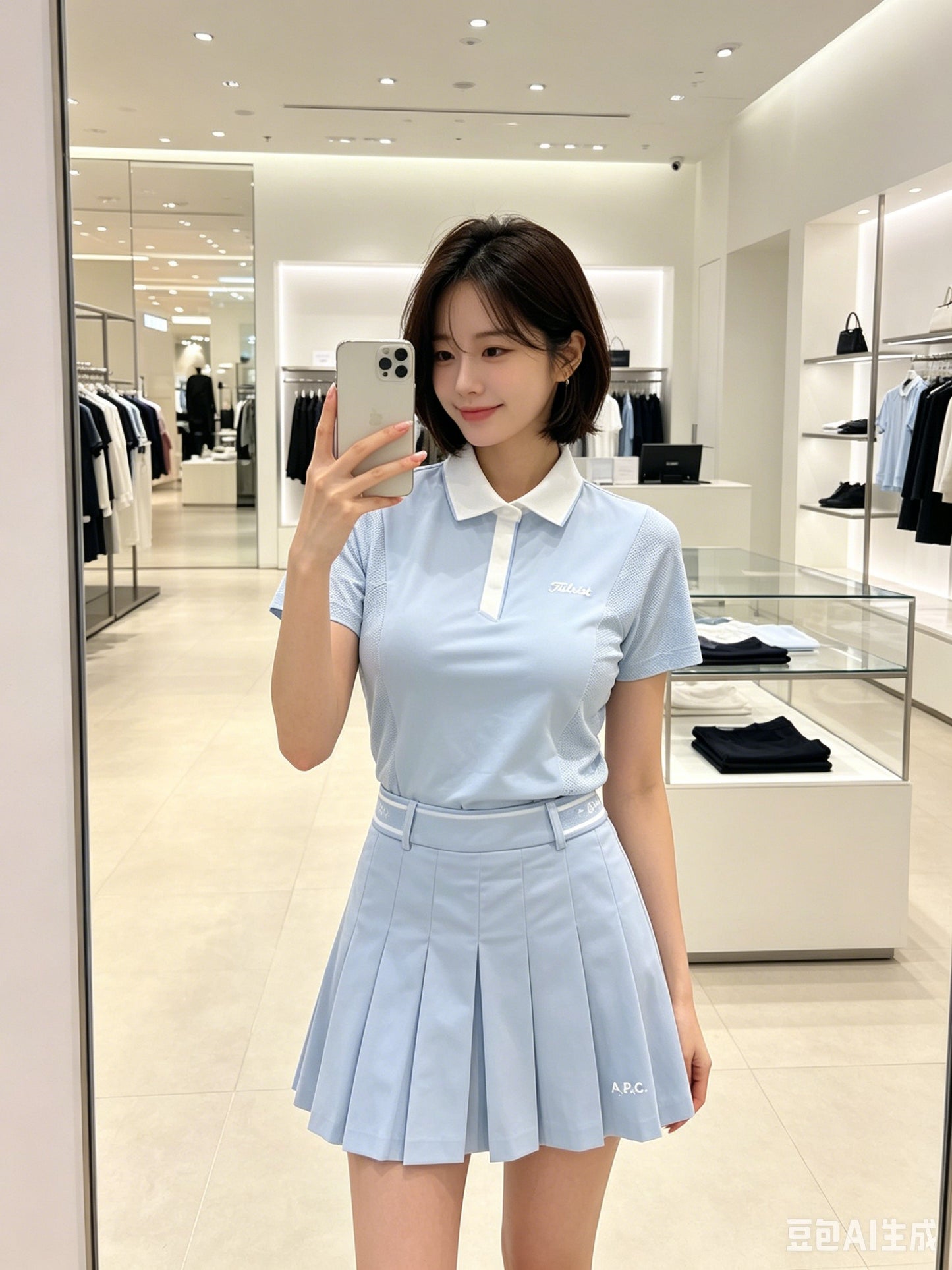 마이골프 / 골프 여성 여름 골프 쿨속건 상의