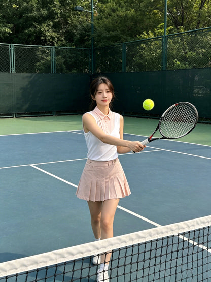 마이골프 / 골프 여름 쿨속건 슬리브리브 상의