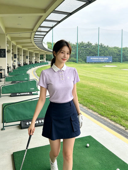 마이골프 / 골프 여름 프린세스 슬리브 쿨속건 폴로셔츠