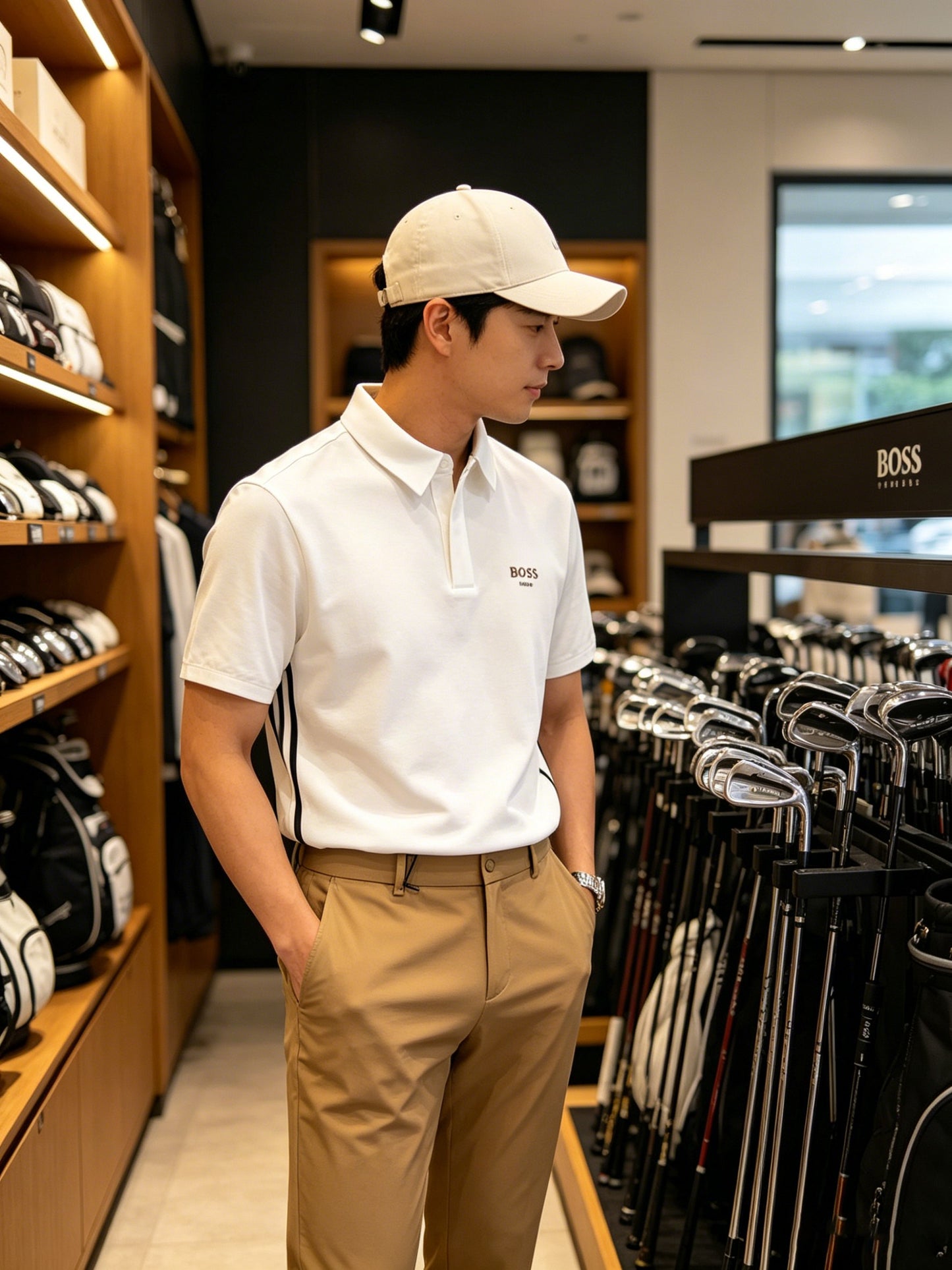 마이골프 / 골프 여름 자외선 차단 긴팔 티셔츠
