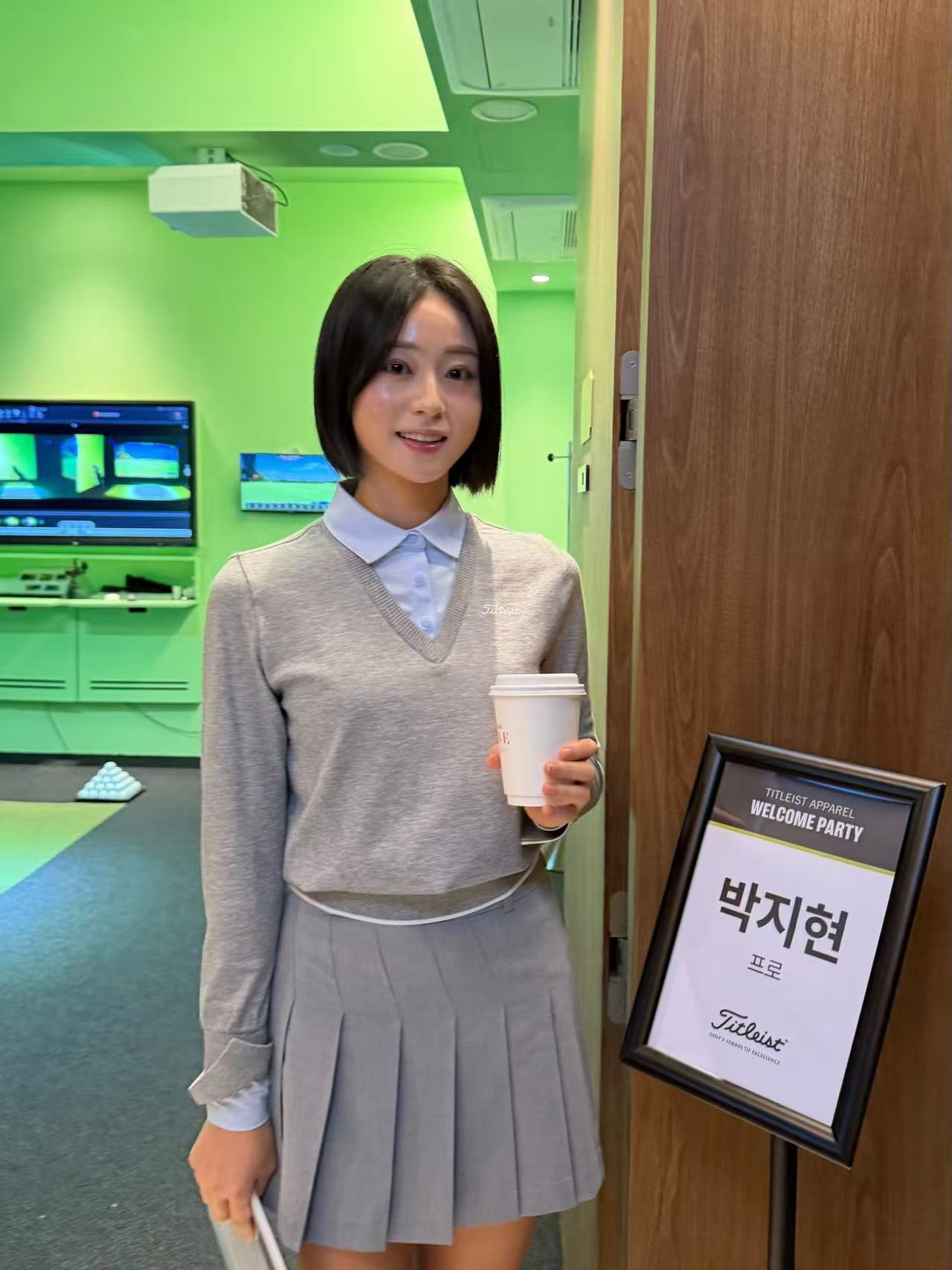 한국골프 / 골프 주름 미니치마