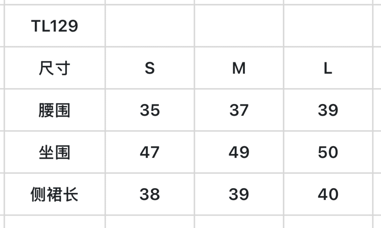 한국골프 / 골프 안감 레깅스 주름 미니 치마
