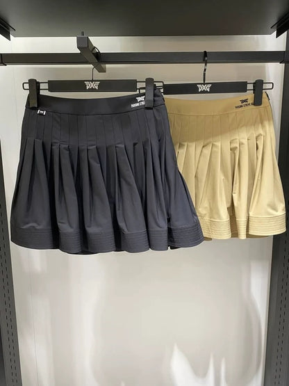 한국골프 / 골프 플레어 꽃봉오리 A라인 파라솔 치마