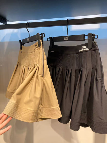 한국골프 / 골프 플레어 꽃봉오리 A라인 파라솔 치마