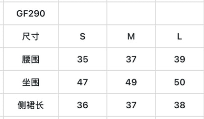 한국골프 / 골프 캐주얼 몸매핏 미니 치마