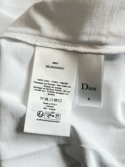 V공장 / 디올 야생 무늬 반팔 티셔츠
