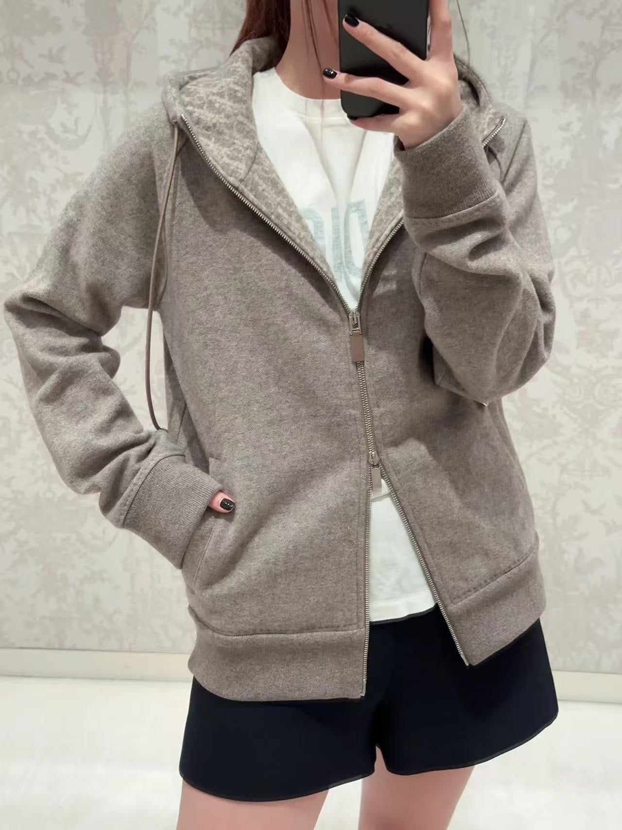 V공장 / 디올 안감 자카드 캐시미어 자켓