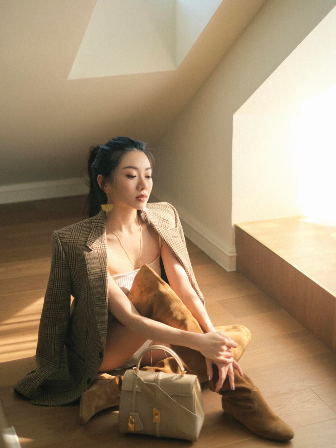 백경공장 / 셀린느 스몰 새틴 소가죽 핸드백