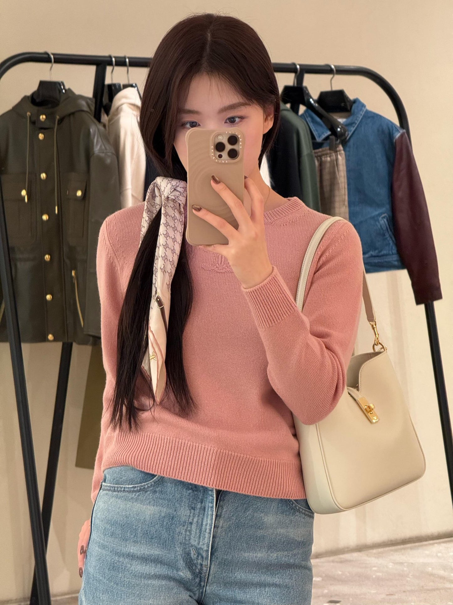 백경공장 / 셀린느 스몰 매끈한 소가죽 핸드백