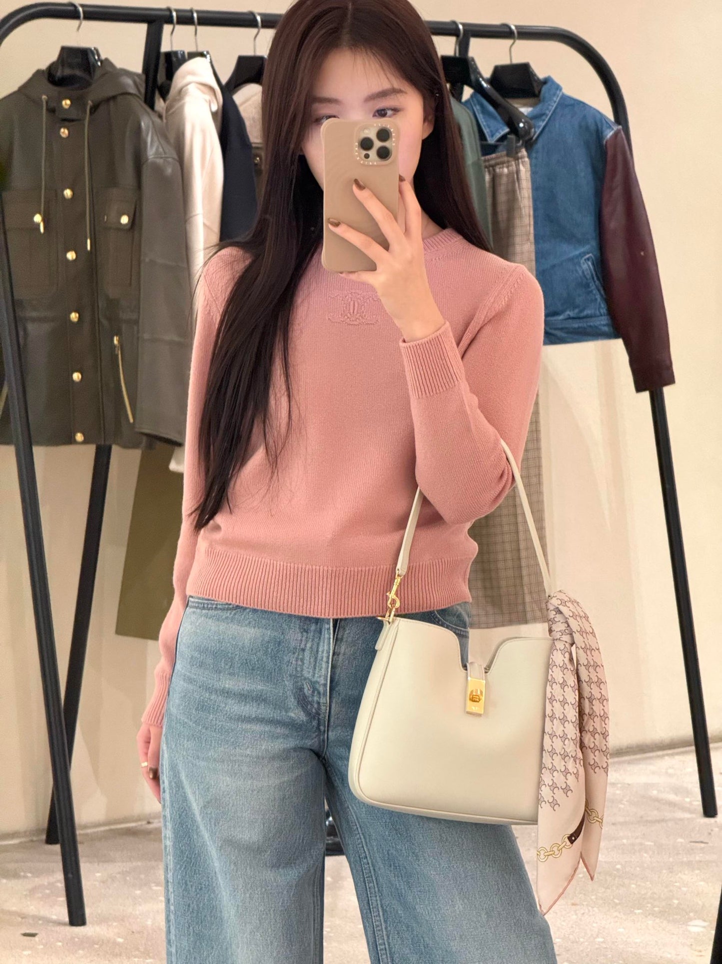 백경공장 / 셀린느 스몰 매끈한 소가죽 핸드백