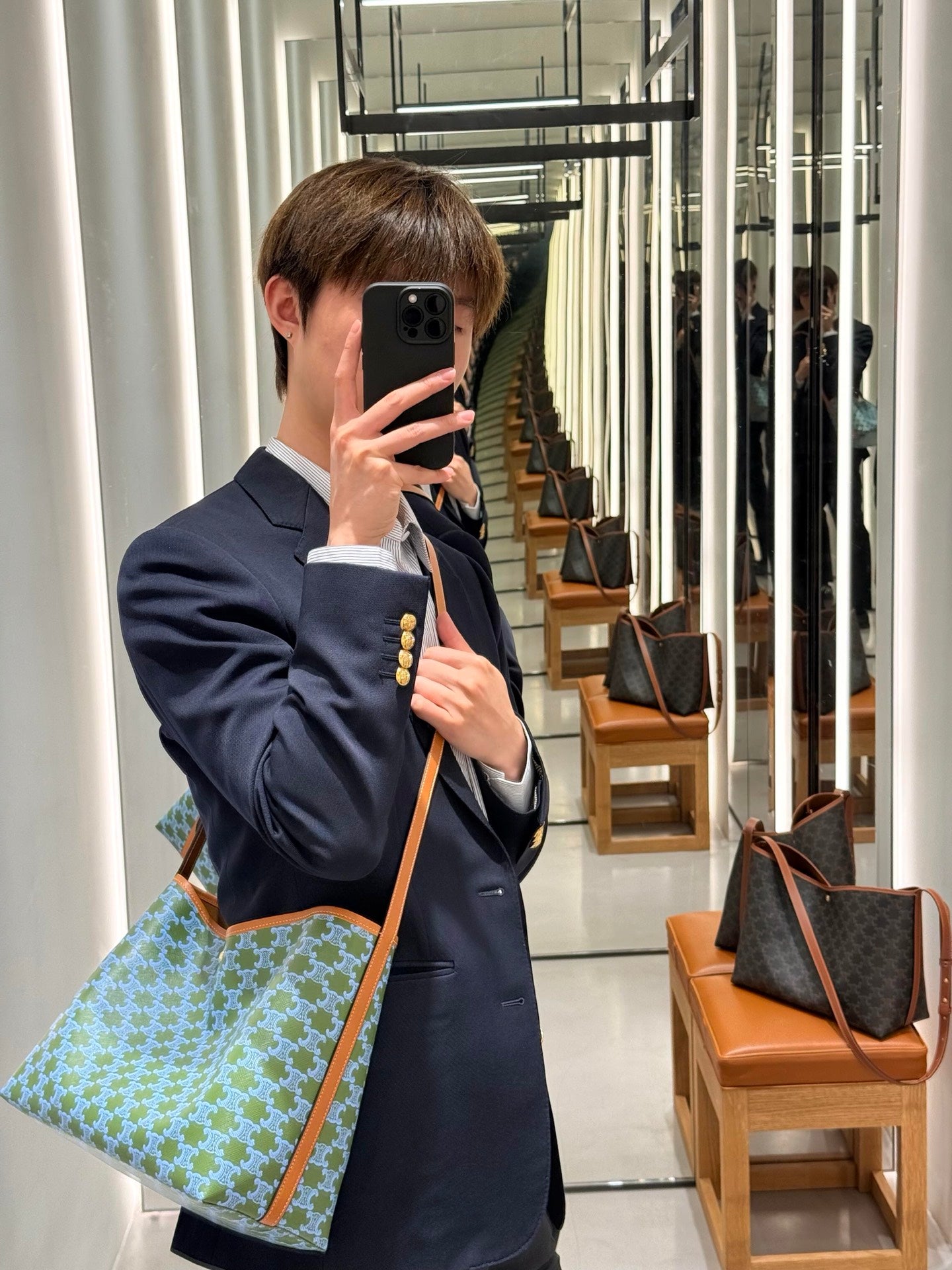 백경공장 / 셀린느 프린트 핸드백