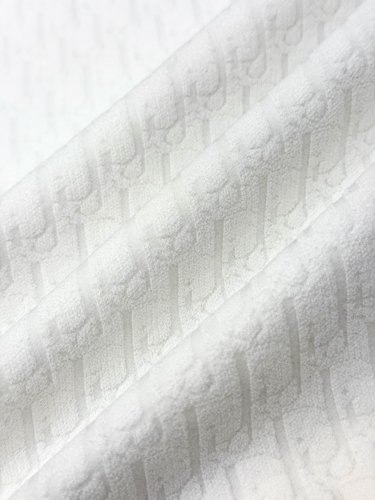 TJ셀러 / 디올 화이트 코튼 로고 자수 반팔 티셔츠