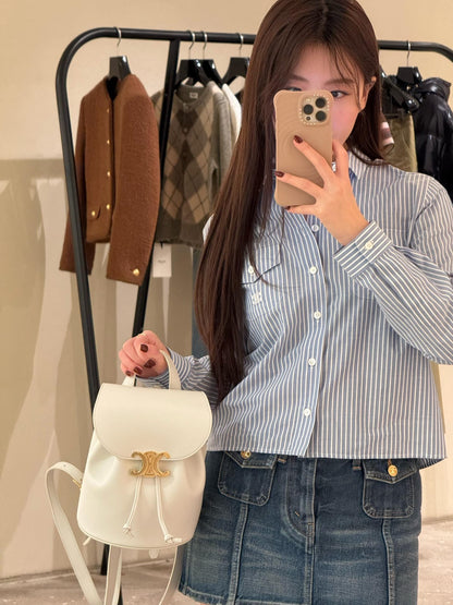 백경공장 / 셀린느 스무스 소가죽 백팩